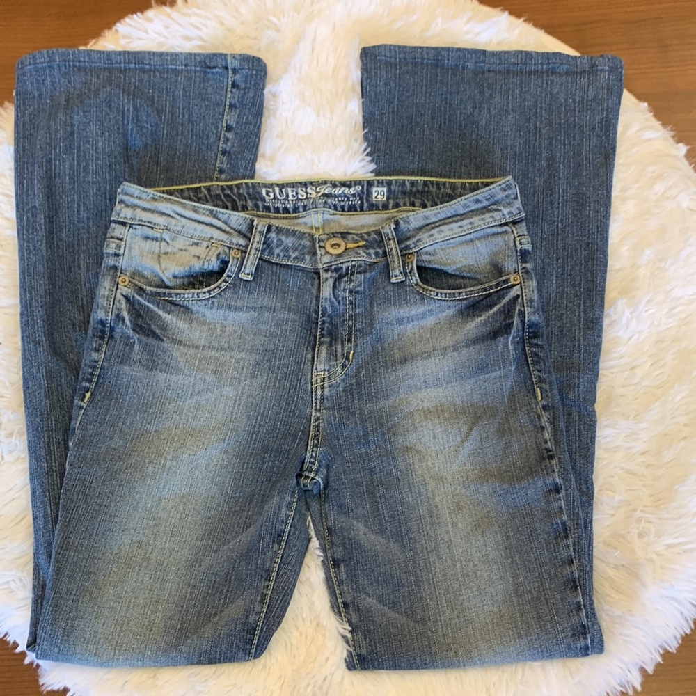 Guess Mid Rise Flare Jeans